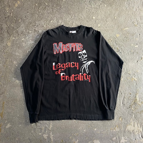 1995s MISFITS "Legacy of Brutality" L/S T-shirt【仙台店】