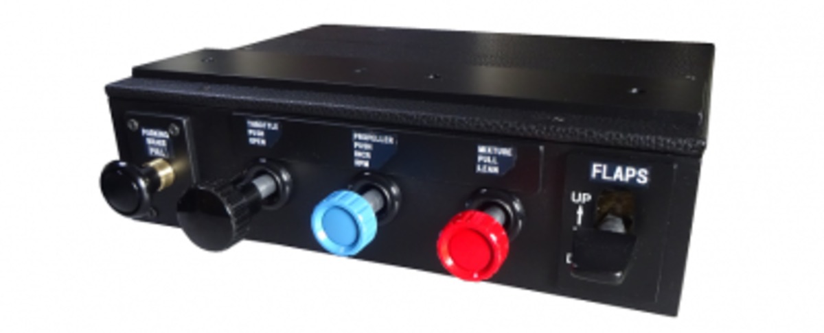Saitekセスナ社公式フライトコントローラー(スロットル付き) MSFS2020専用セスナロッドタイプスロットルコントローラー【受注生産品