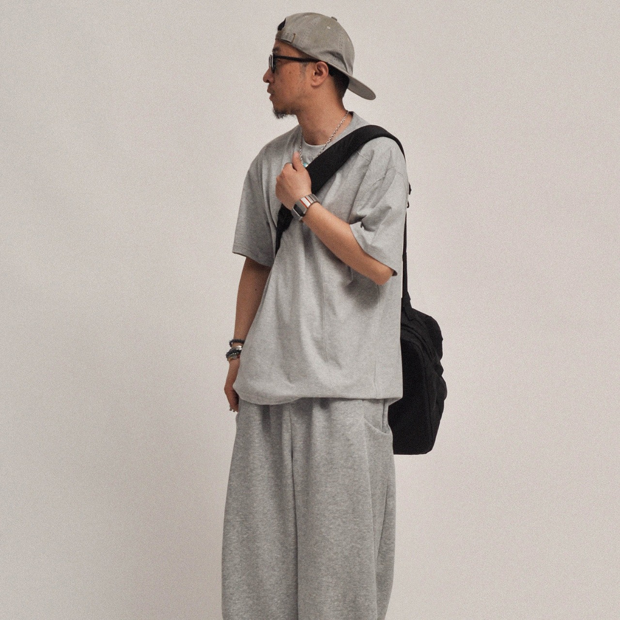 ミニマルパネル・オーバーサイズTEE A2166 - 10