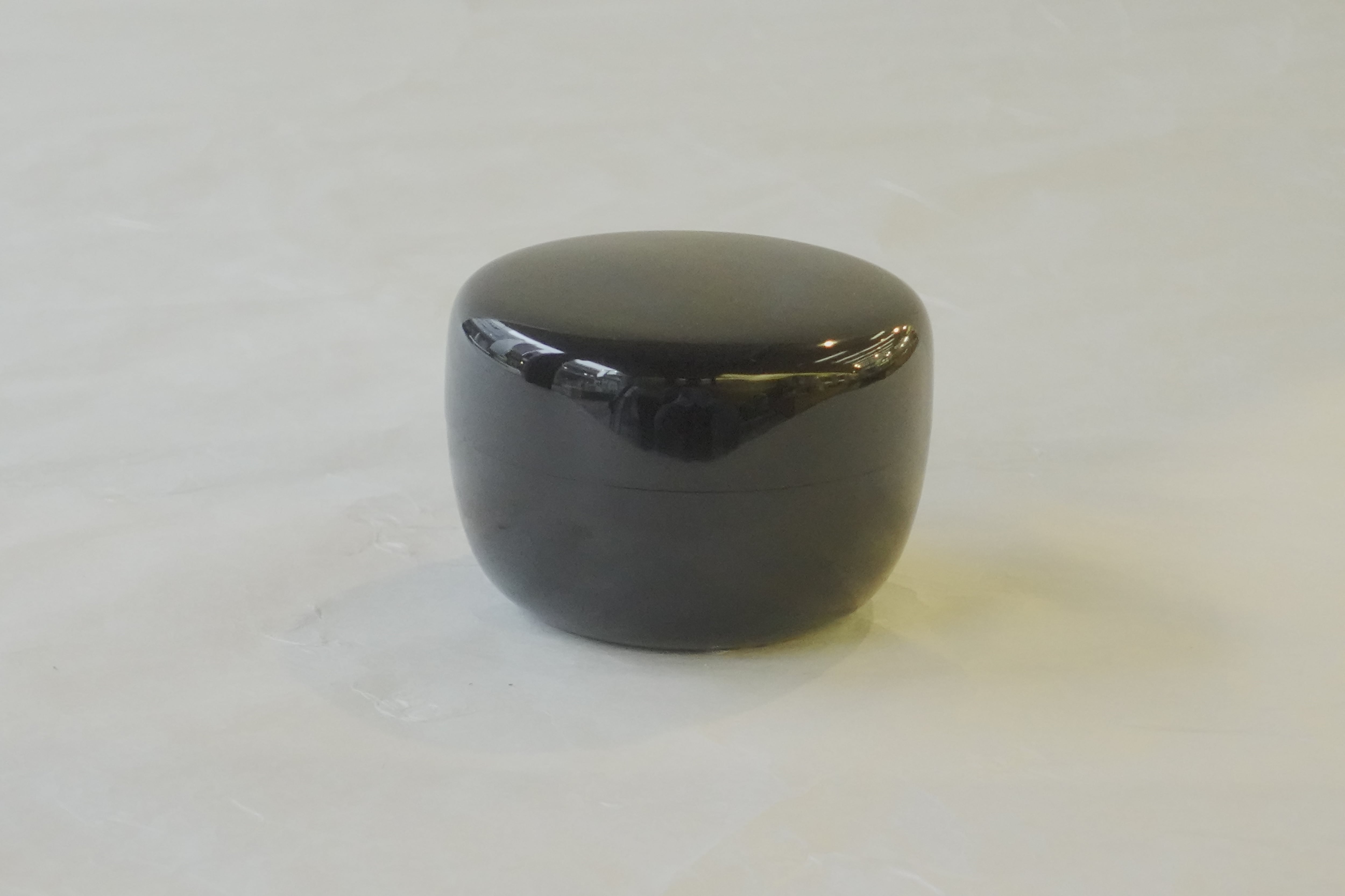 山中塗 木製 真塗 茶器 平棗 切合口 上 | 小林漆陶