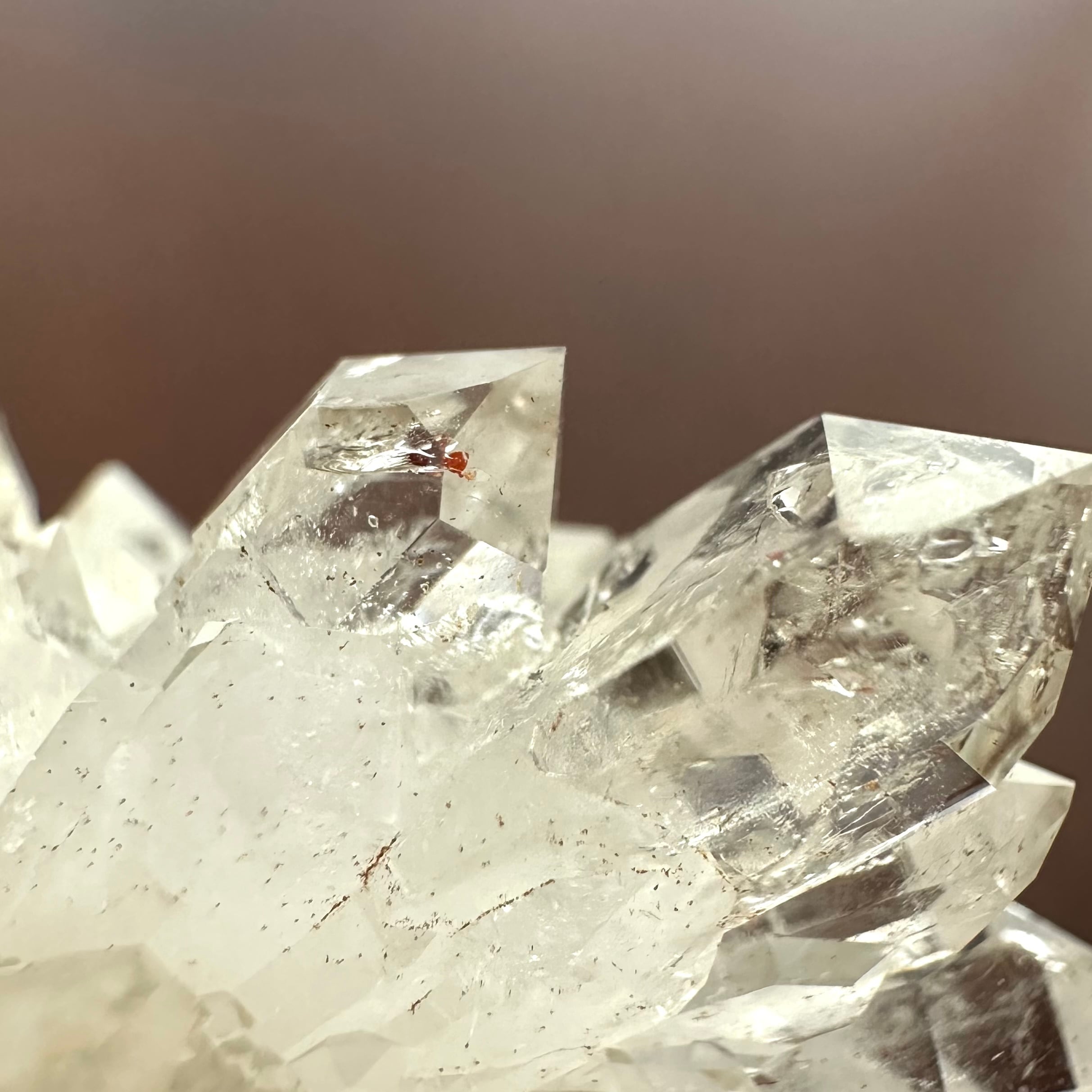 クォーツ / ヘマタイト【Hematite in Quartz】ナミビア産 | PEANUTS