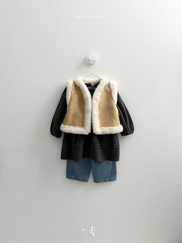 予約⌇atomeme/ Reversible mustang vest