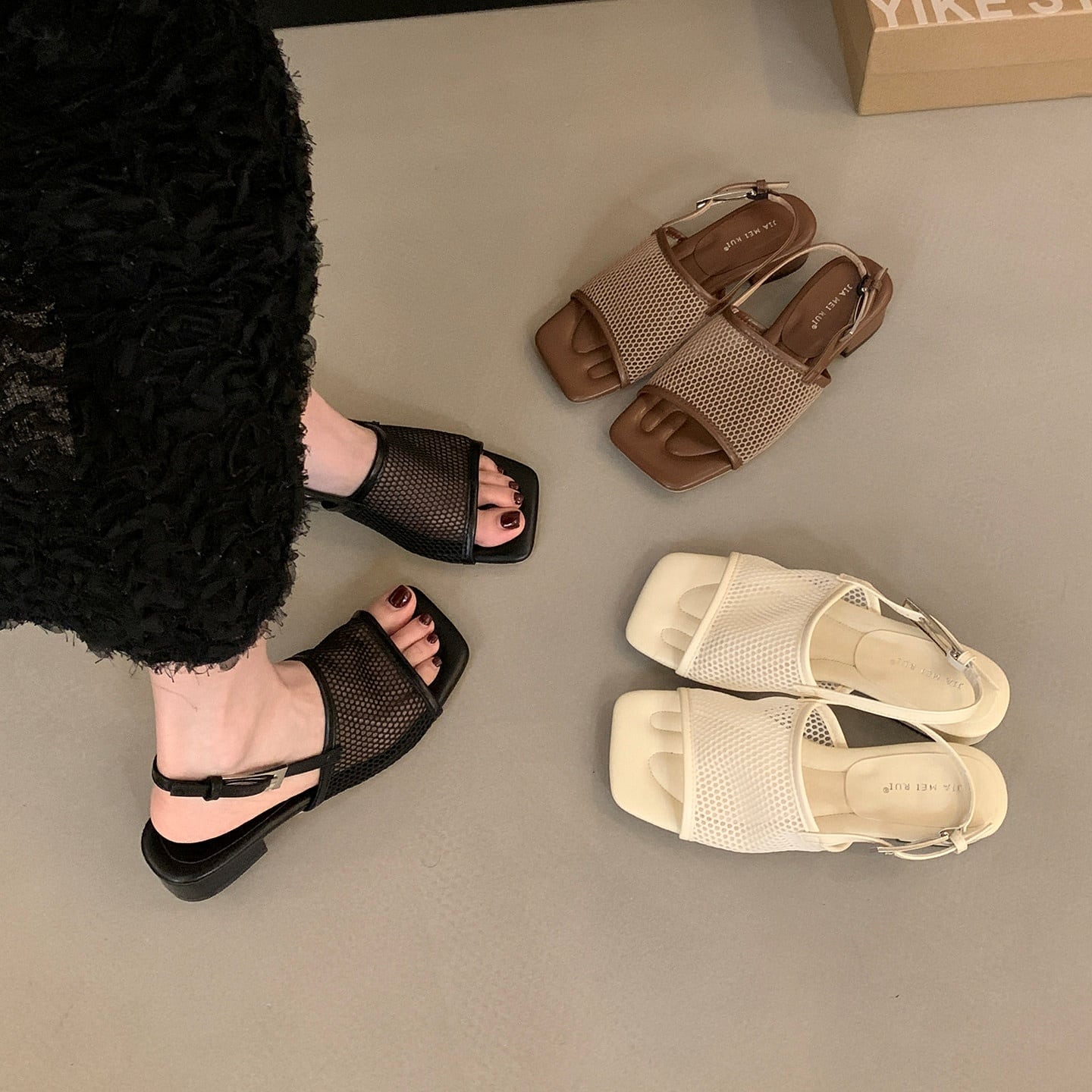 mesh sandal k-0165