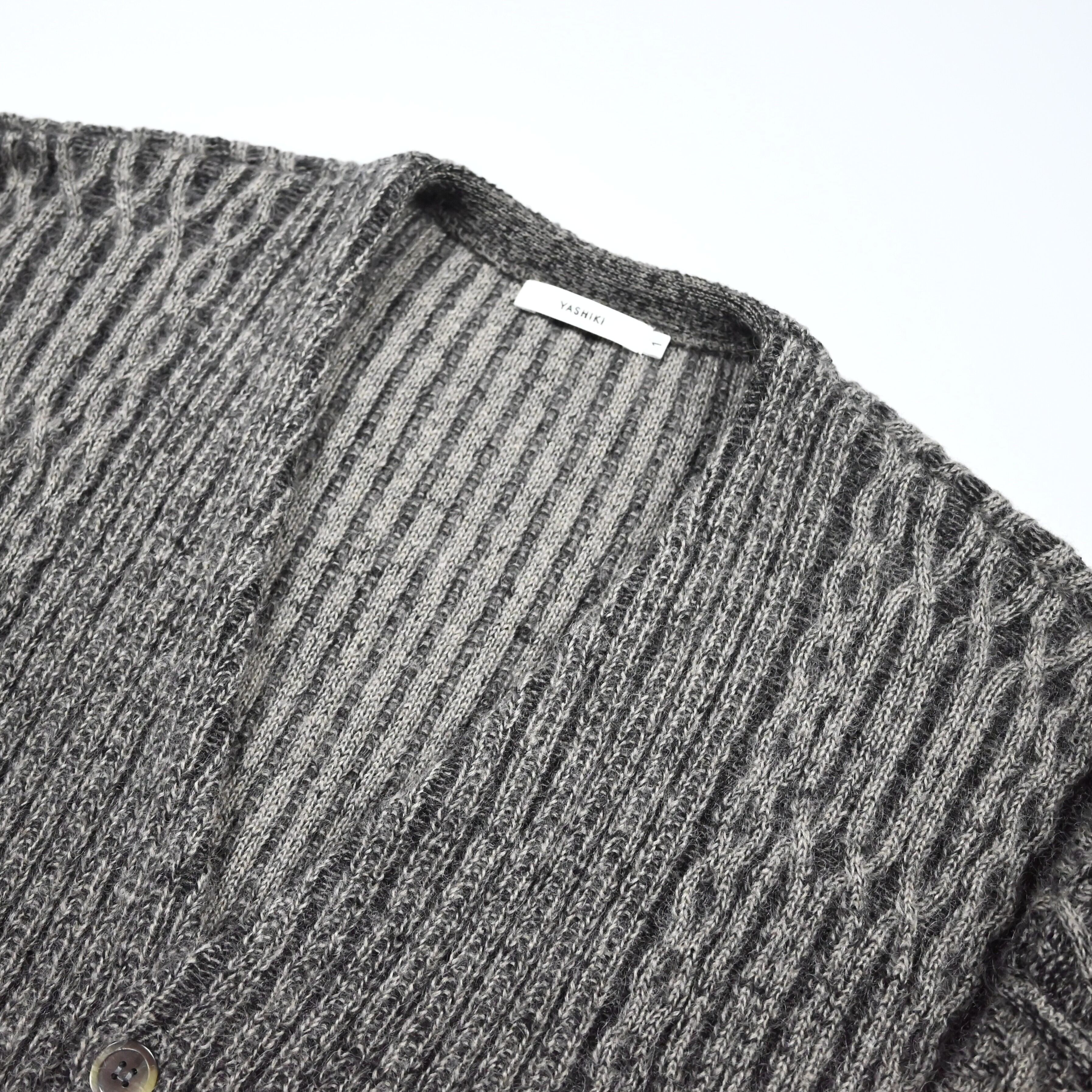 YASHIKI / Sekkei mohair Cardigan | GANKO
