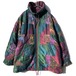 [BRAETAM] Vintage art print nylon jacket with batting [1980s-] Vintage Nylon Jacket