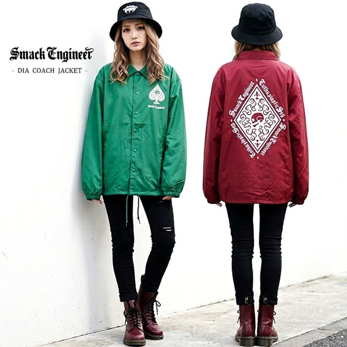 SMACK ENGINEER / スマックエンジニア「Rogia限定 DIA COACH JACKET