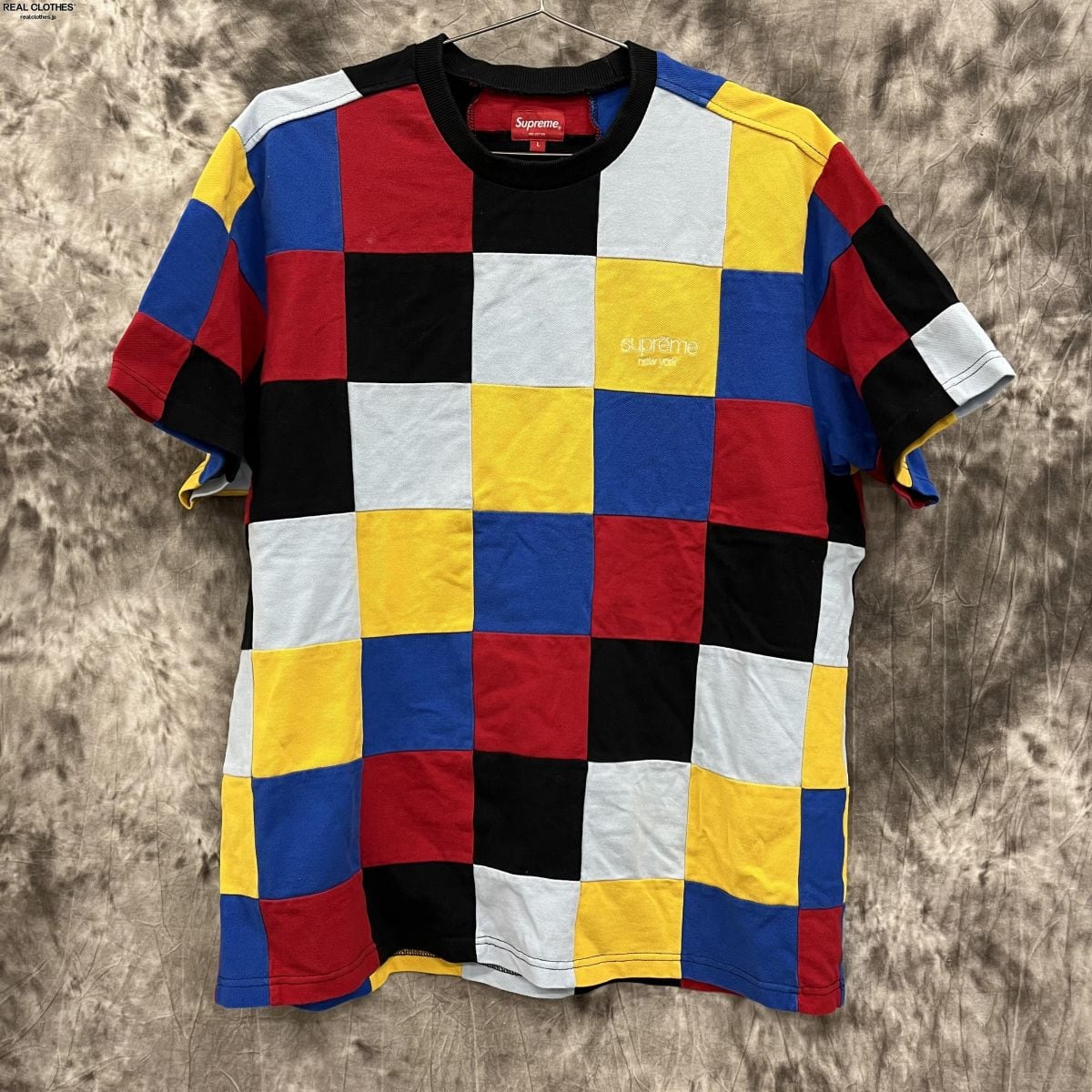 Supreme/シュプリーム【18AW】Patchwork Pique Tee/パッチワーク ピケ