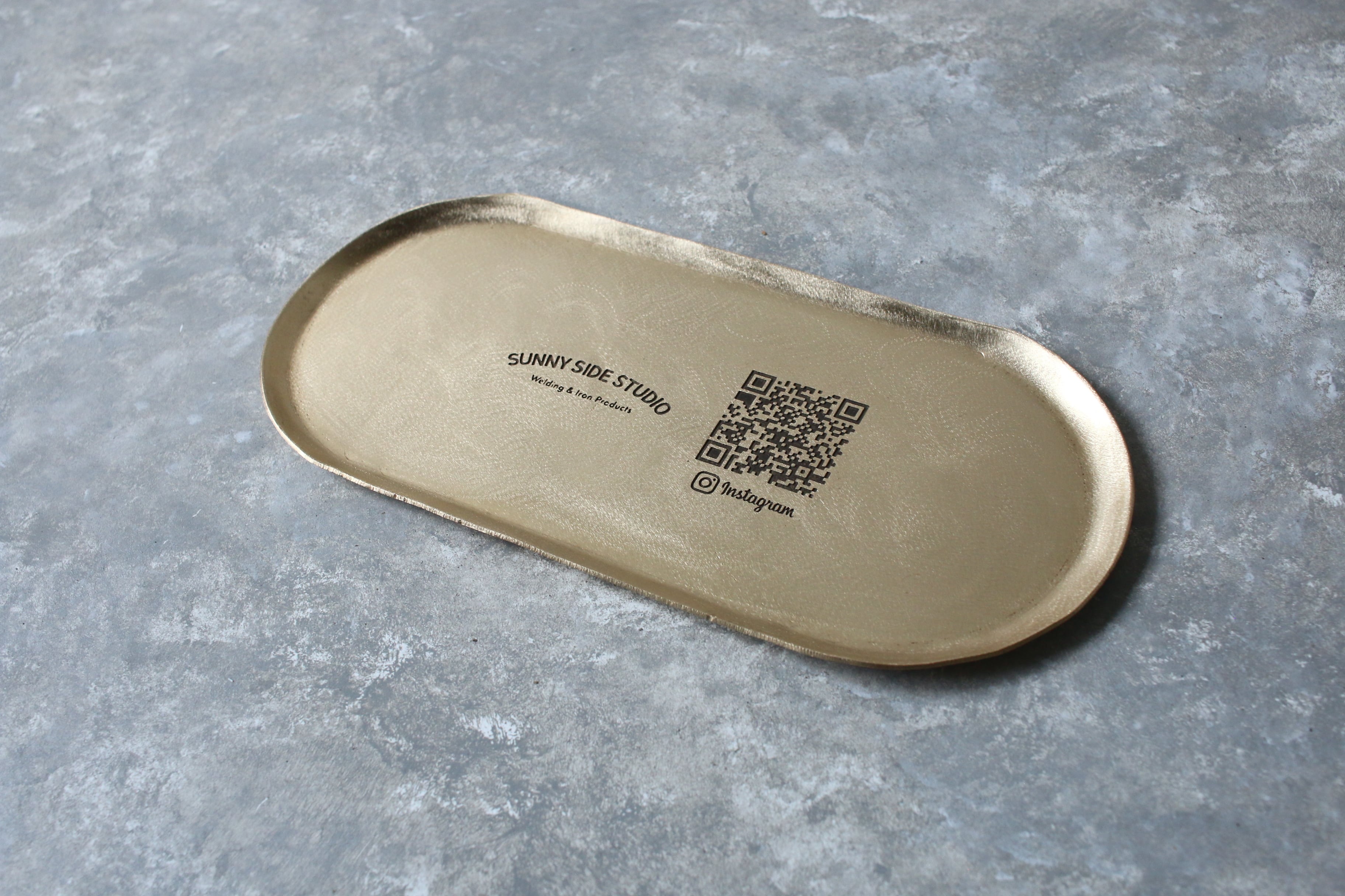 QRコード付きマネートレイ 2サイズ