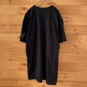 【FOX 】メキシコ製 Tシャツ 半袖 MTB BMX モトクロスバイク プリント Lサイズ US古着