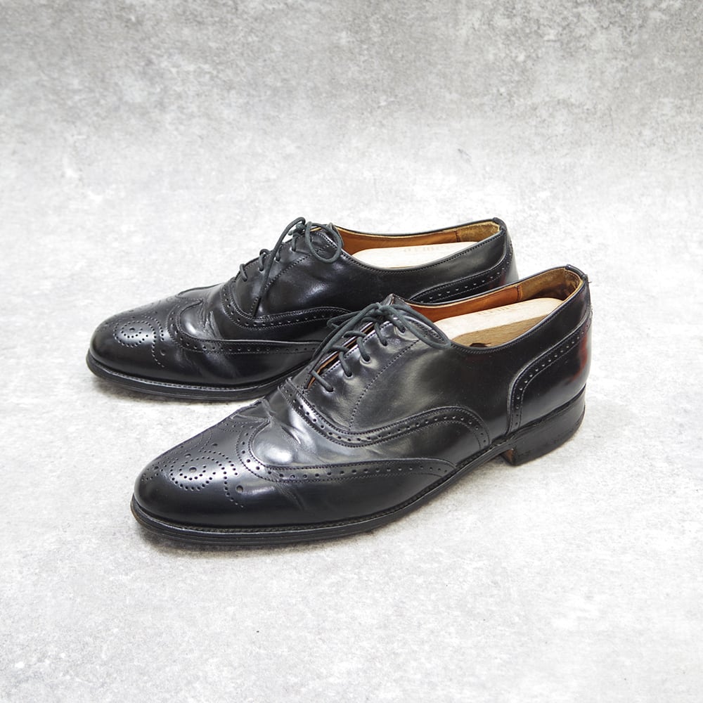 90s ENGLAND製 UK7 25.5~26㎝ Dr. Martens ウィングチップ メダリオン