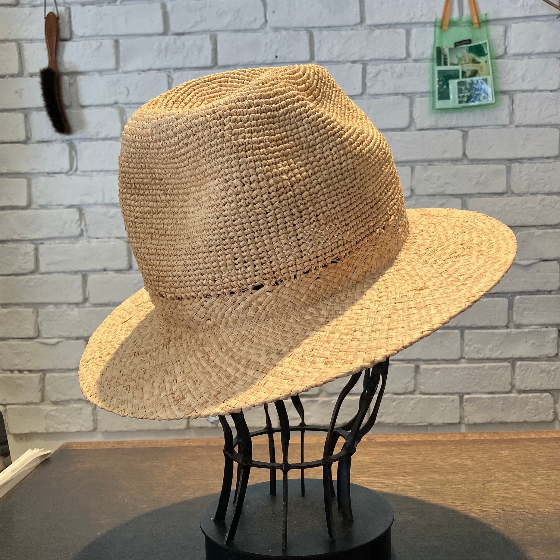 CA4LA】RAFFIA MT CHOP ハット TAM02737 | 広島の帽子専門店SHAPPO