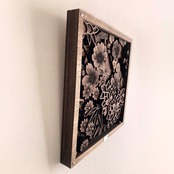 【立体パネル】友禅尽くし Three-dimensional panel
