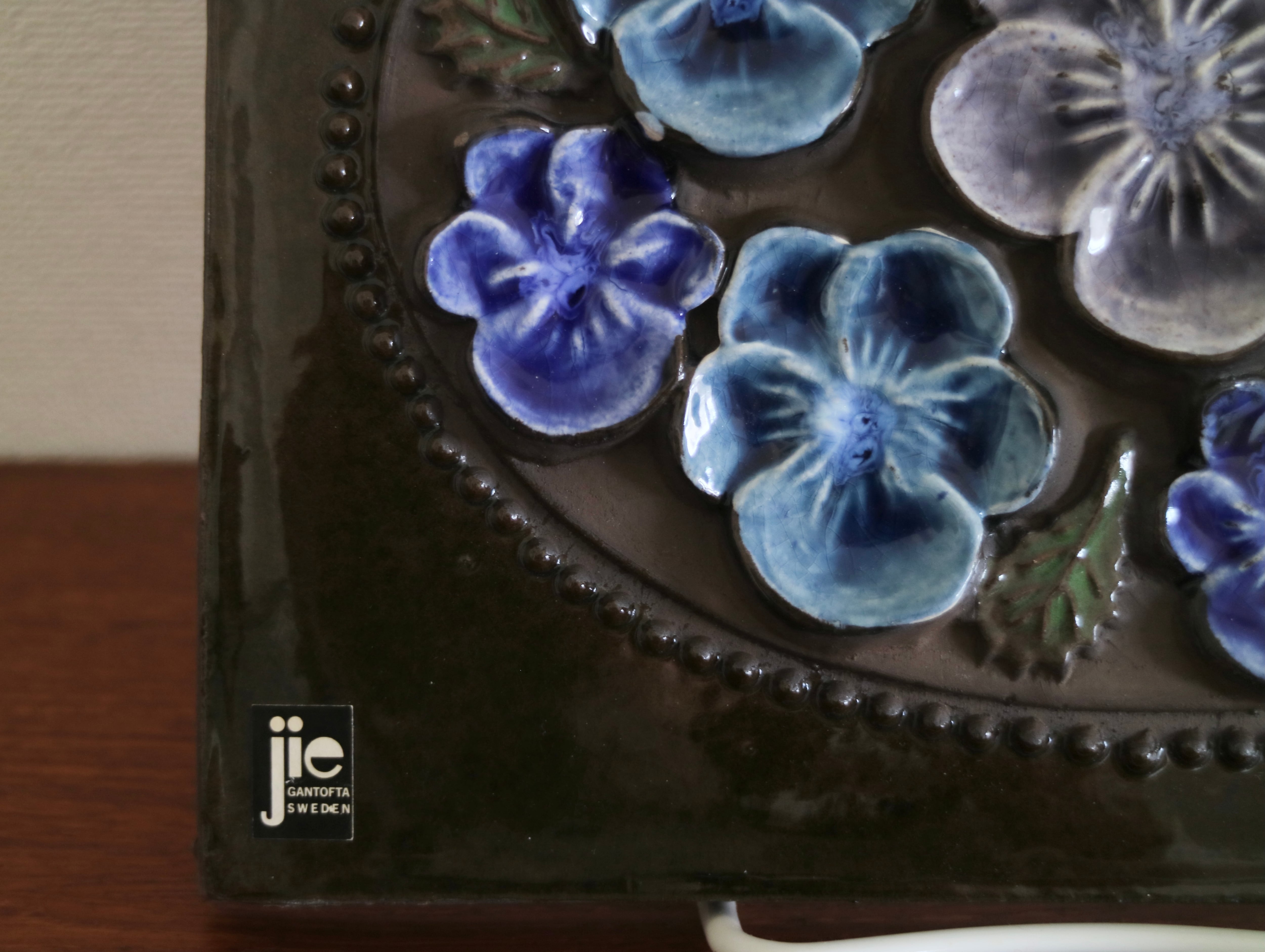 ジィガントフタ 陶板 Amazon.co.jp: 北欧ヴィンテージ Jie Gantofta ジィガントフタ