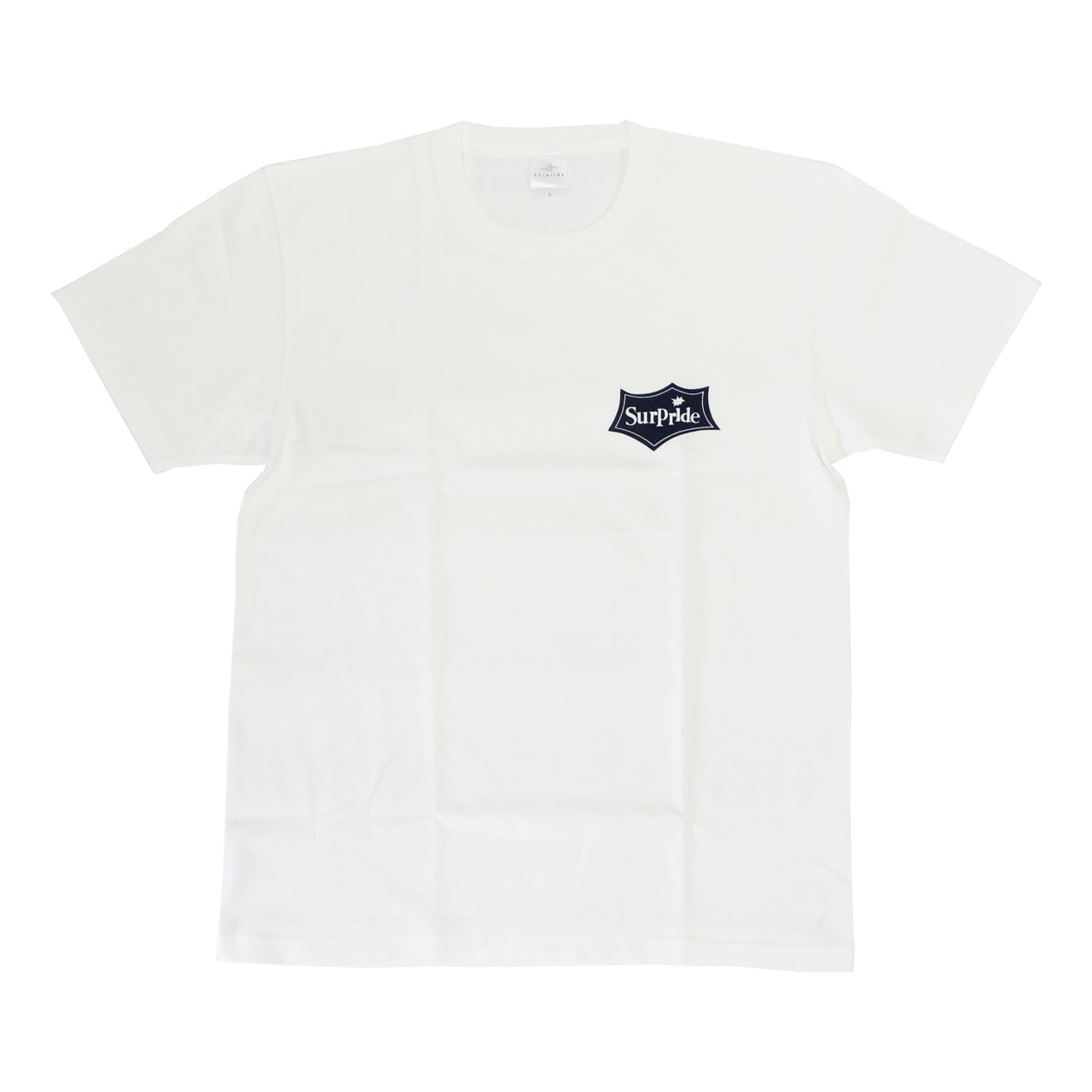 T-SHIRTS (WHITE × NAVY) | surpride