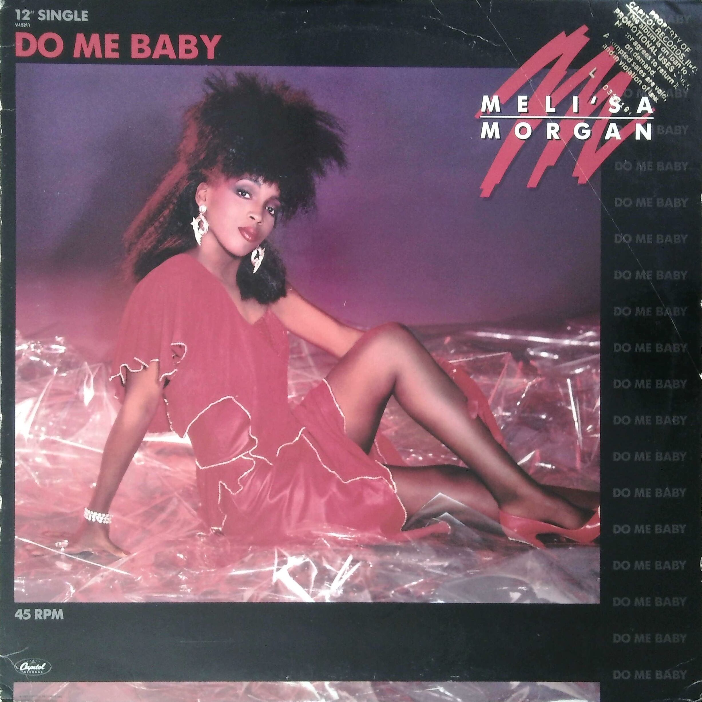 1985] Meli'sa Morgan – Do Me Baby [Capitol Records] | ビークル
