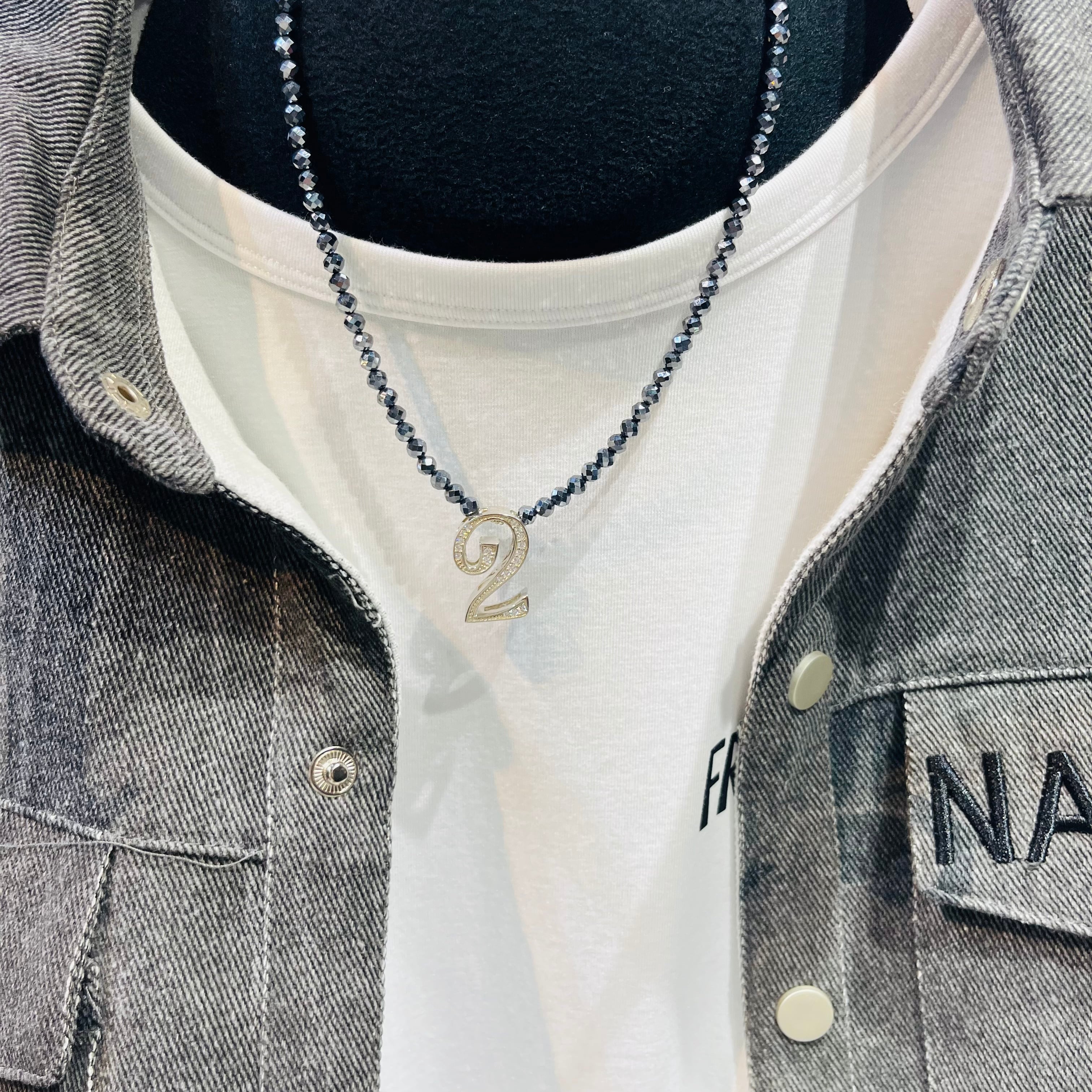 テラヘルツナンバー「2」ネックレス | StoneJewelry