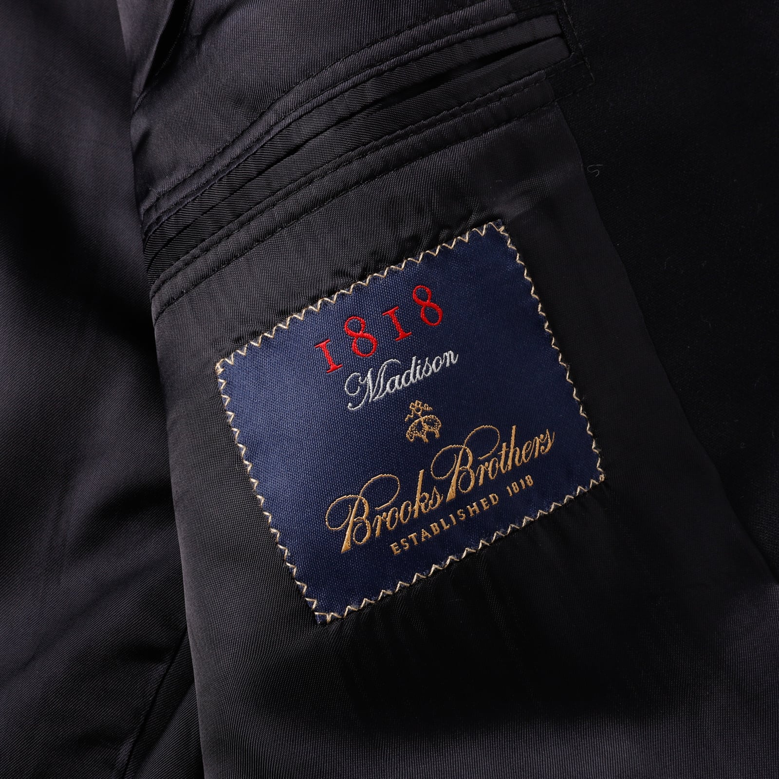 専用 定価15万 Brooks Brothers ロロピアーナ MADISON 極美品】BROOKS BROTHERS Loro Piana Made in Canada wool Navy blazer