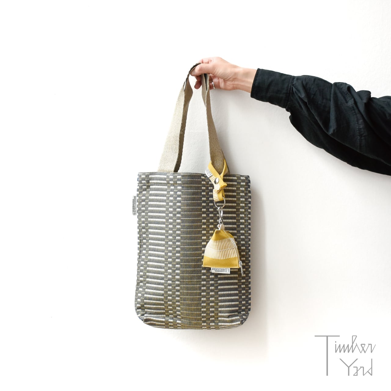 Champagne Bag / Helios / Lead / W30×H34cm / コットン100％ / マチ