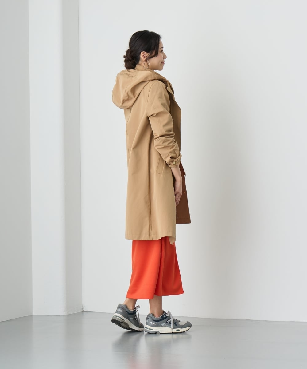 No.23501 グログランロングコート Beige | OandI(オーアンド No.23501 グログランロングコート Beige | OandI(オーアンド