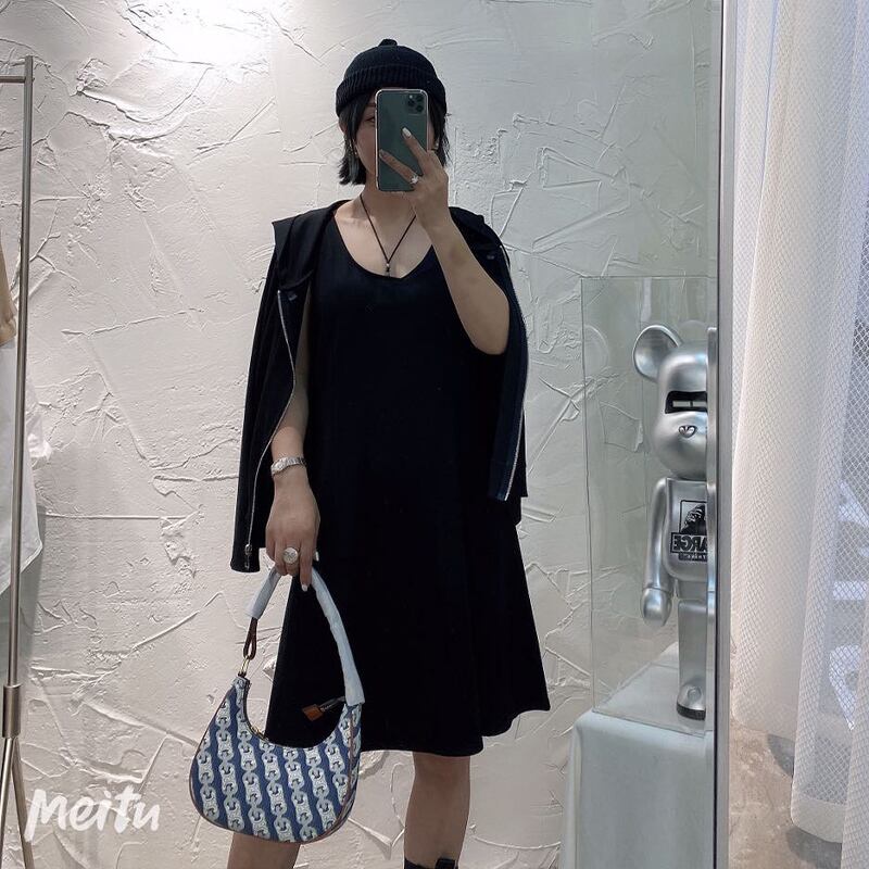 ブラックファットmmスリミングドレスツーピーススーツ2020新しい秋プラスサイズ婦人服ライト成熟したスタイル ミックスインファッション82666383046