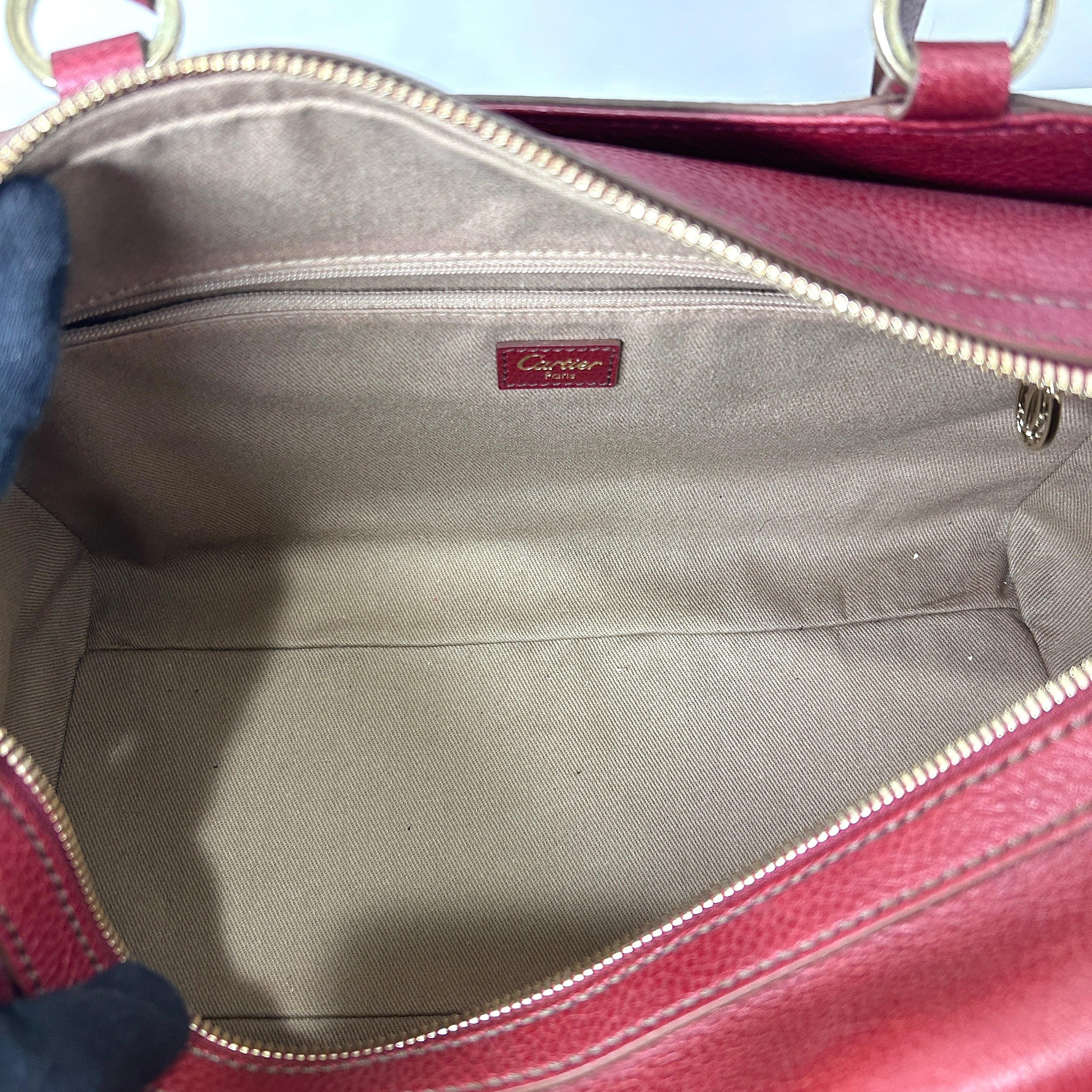 Cartier カルティエ マルチェロ 2way ミニボストンバッグ Cartier カルティエ マルチェロ 2way ミニボストンバッグ