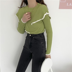 FRILL KNIT