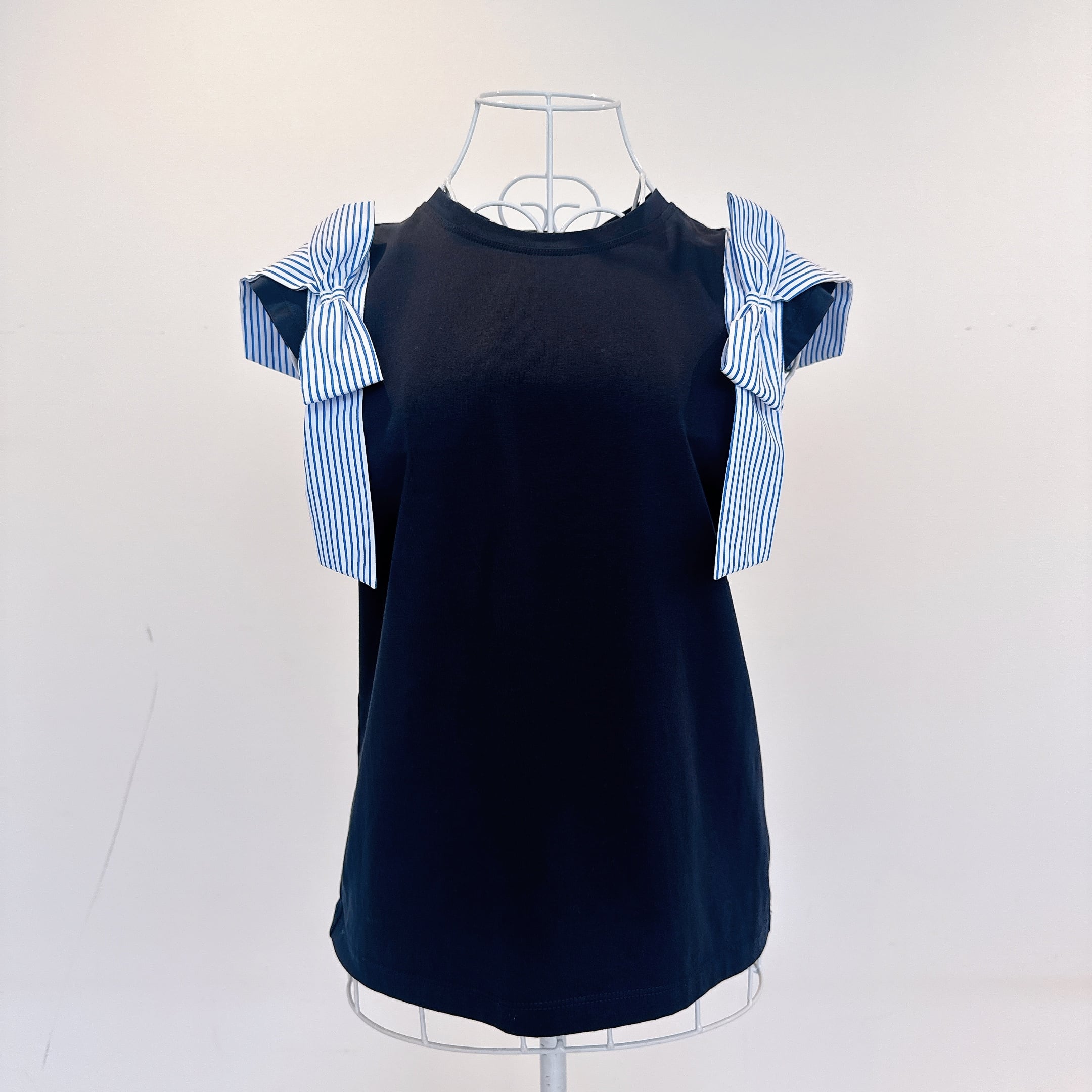 ★店頭受注販売限定★Mia Asterismストライプリボン デザインカットソー【1624655】