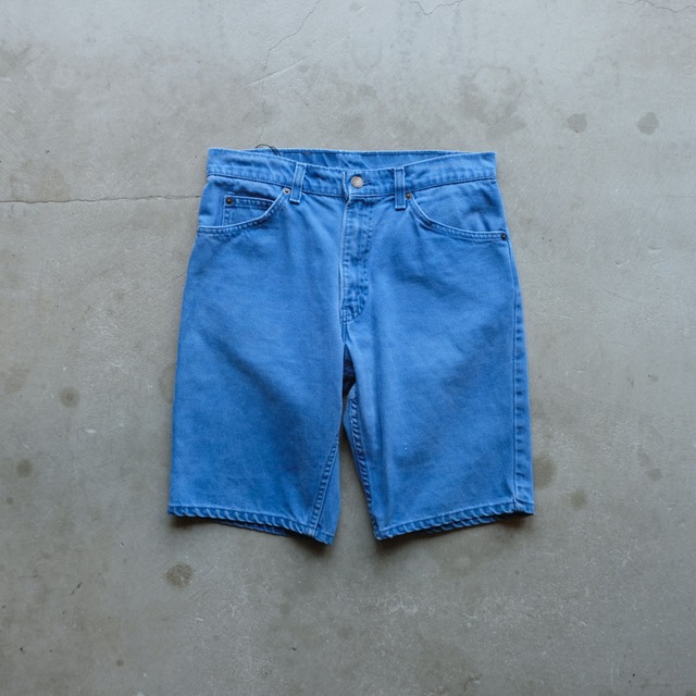 Levi's 550 Half Pants Blue made in USA