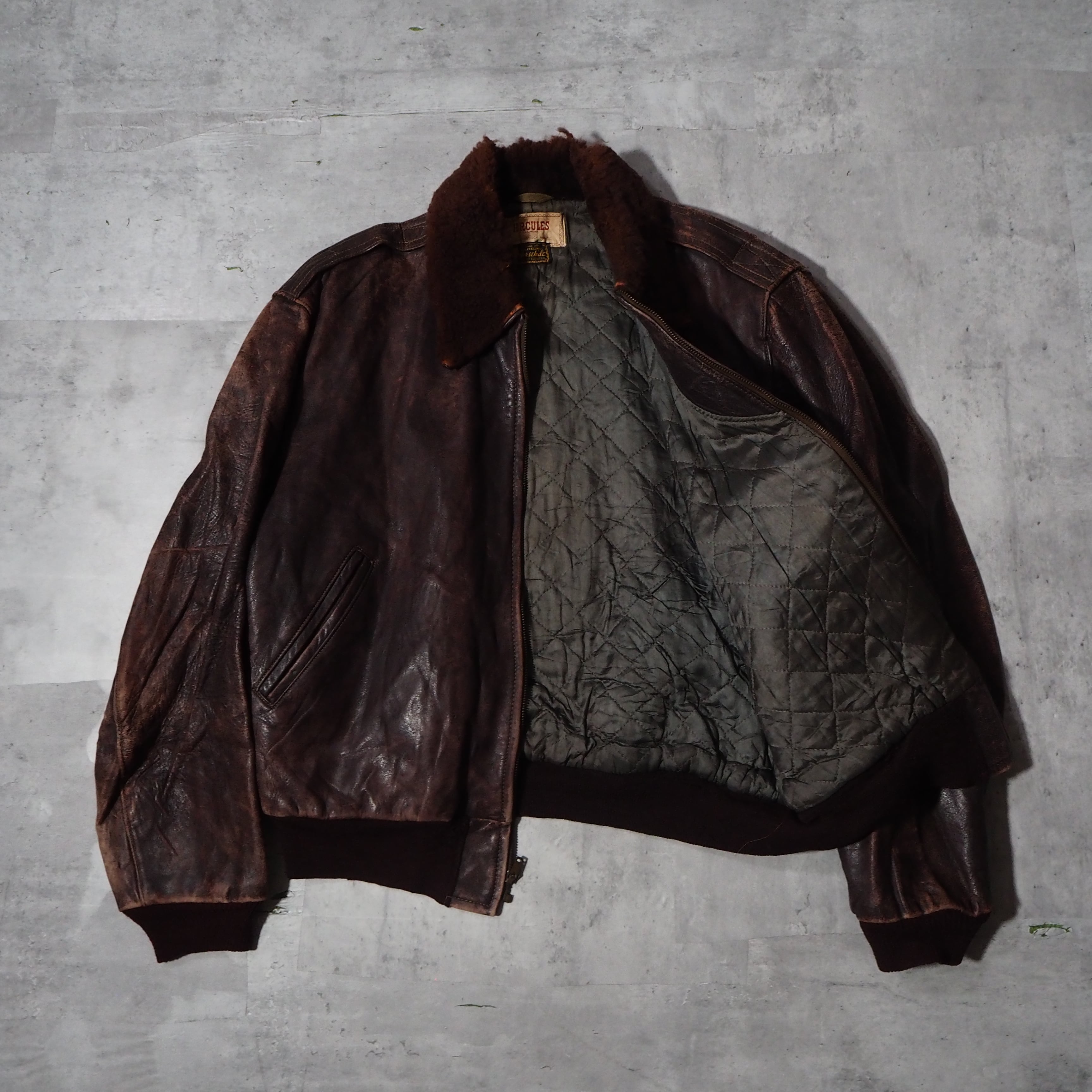 ▪️60‘s【COMBI】LEATHER JACKET