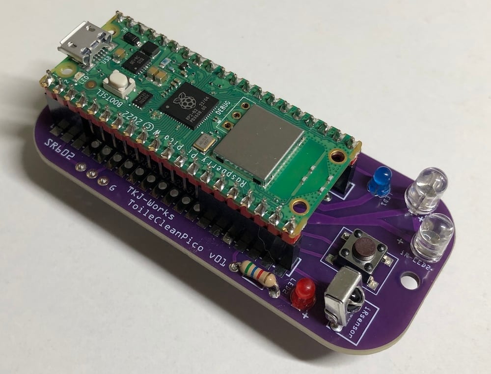 ラズパイPico用 簡易学習リモコン | TKJ-Works