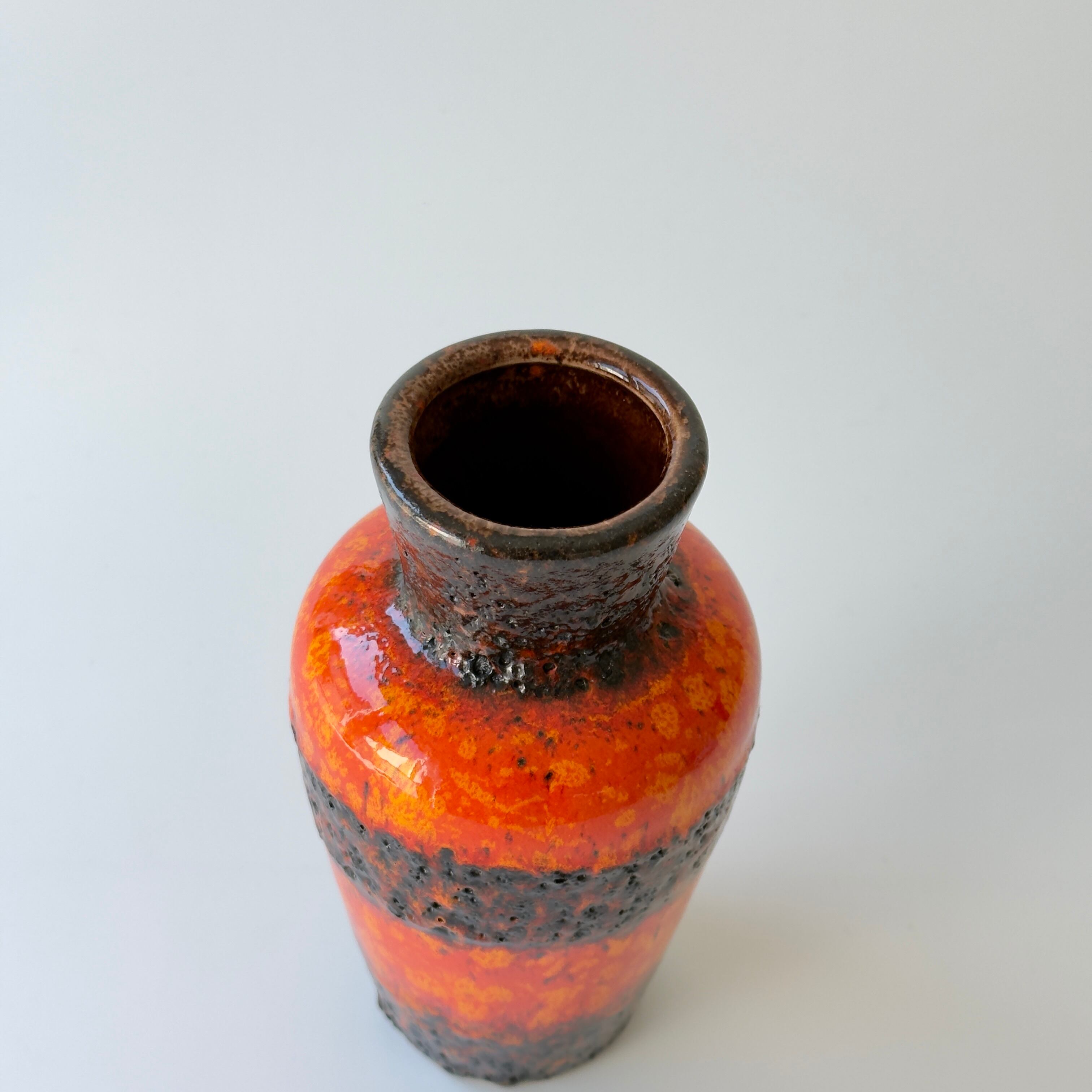 Fat Lava 花瓶 | Scheurich 523 18 | PolePoleDecor｜Vintage Vase 専門店