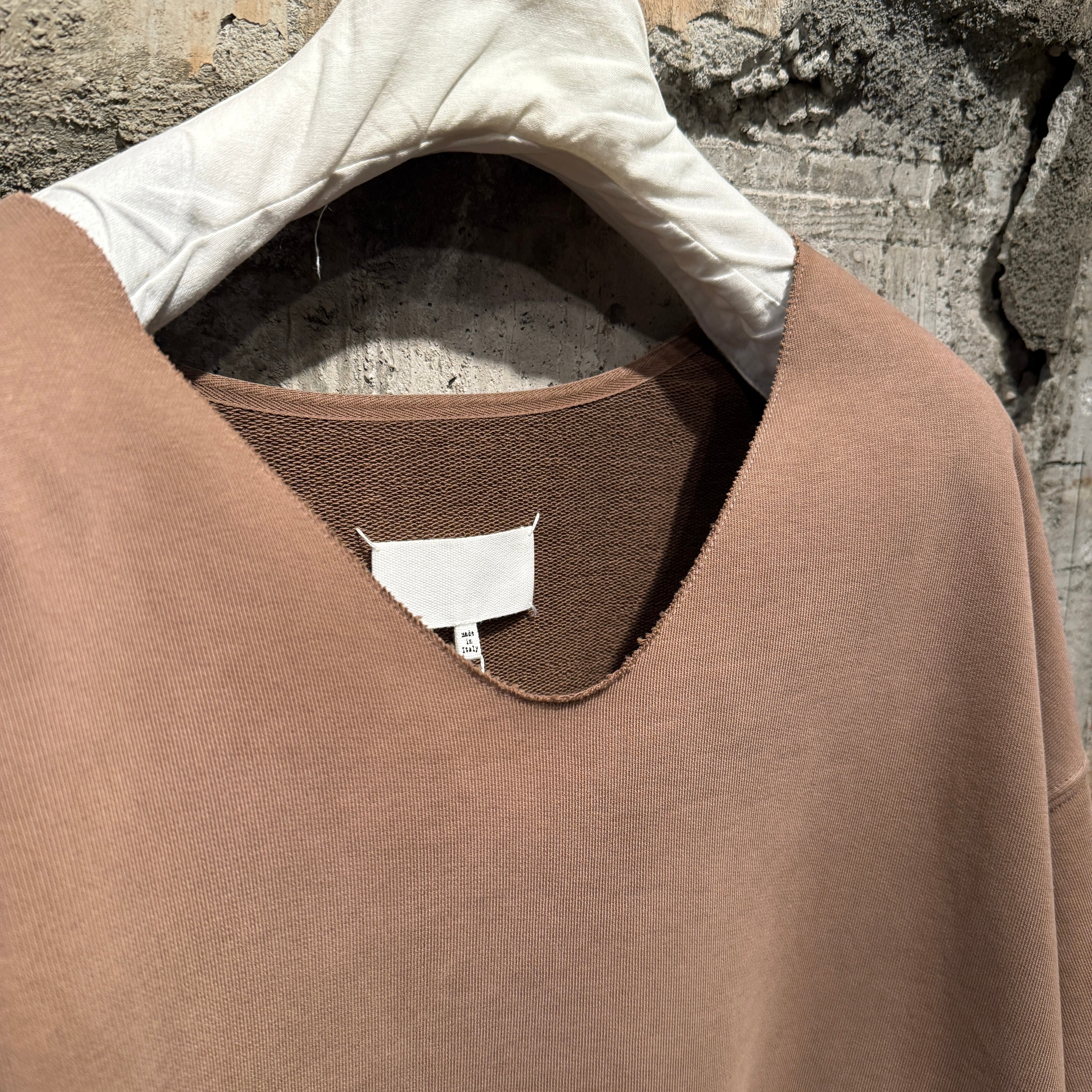 Maison Margiela【メゾン マルジェラ 】ウォッシュド Vネック コットン