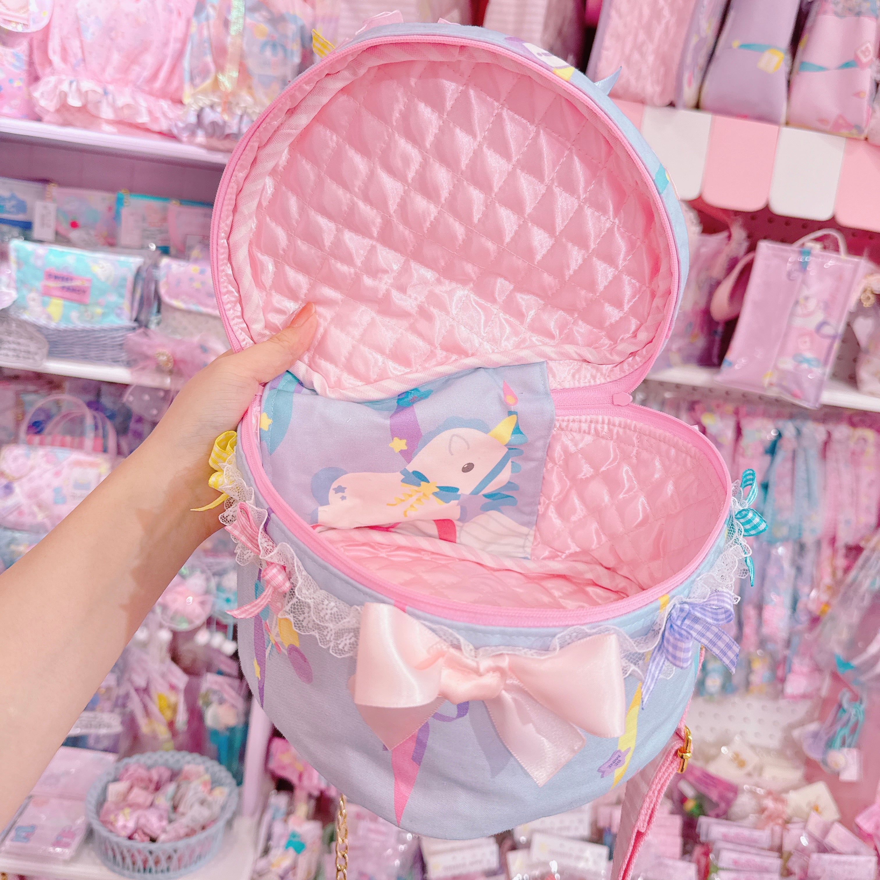 【F1】76-7ハートケーキバニティショルダーバッグ