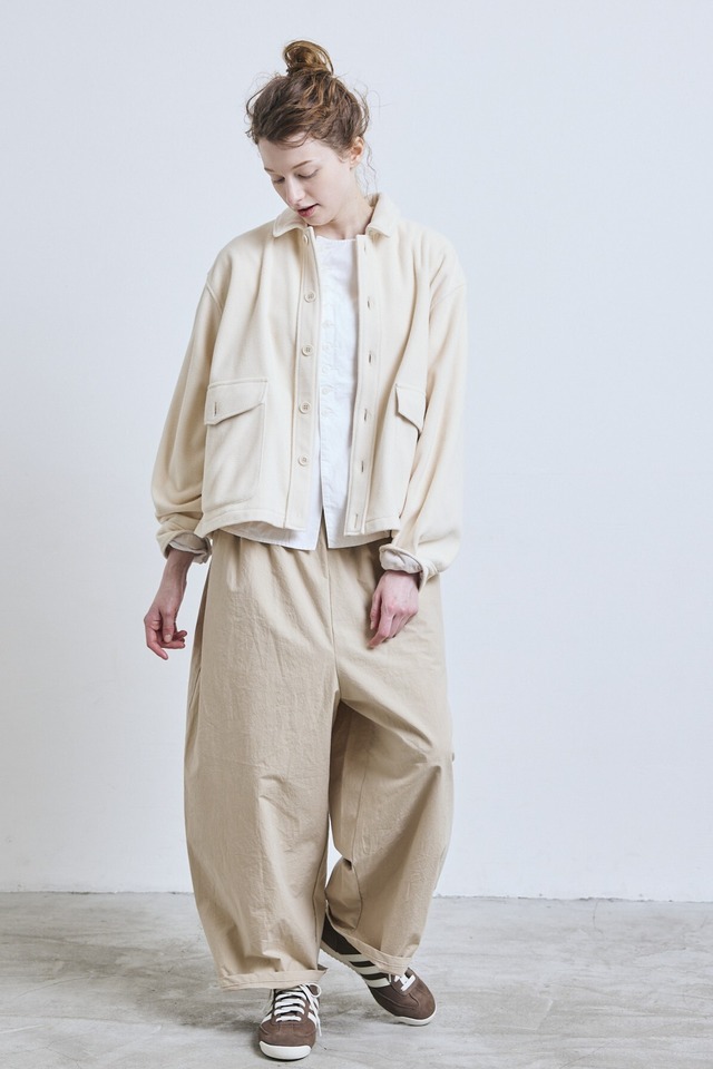 g_630 FLEECE OVER SHIRT JACKET