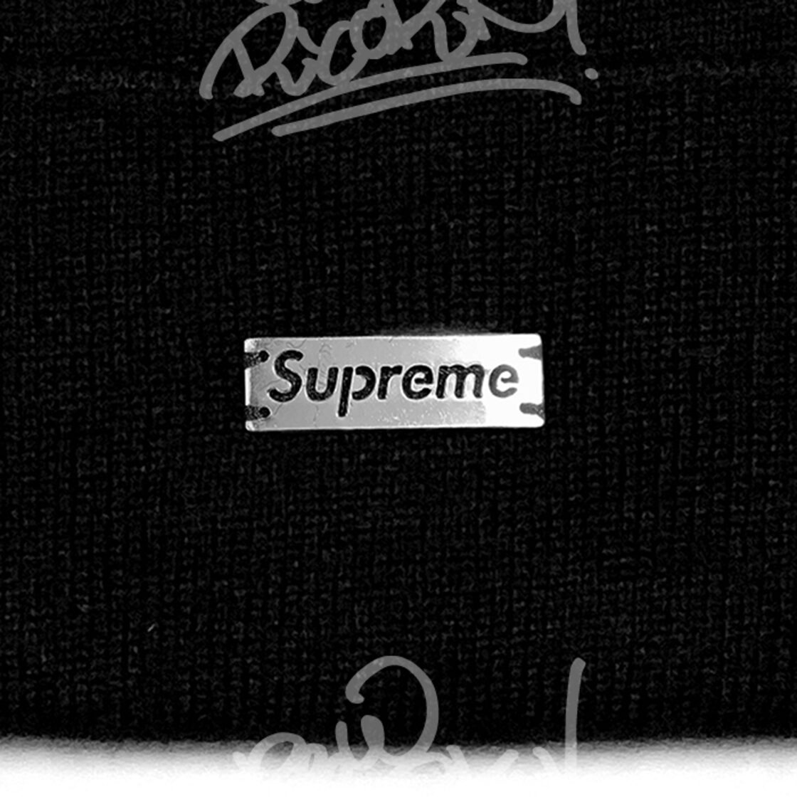 Supreme シュプリーム Stencil Metal Plate Beanie FW13BN29 メンズ 
