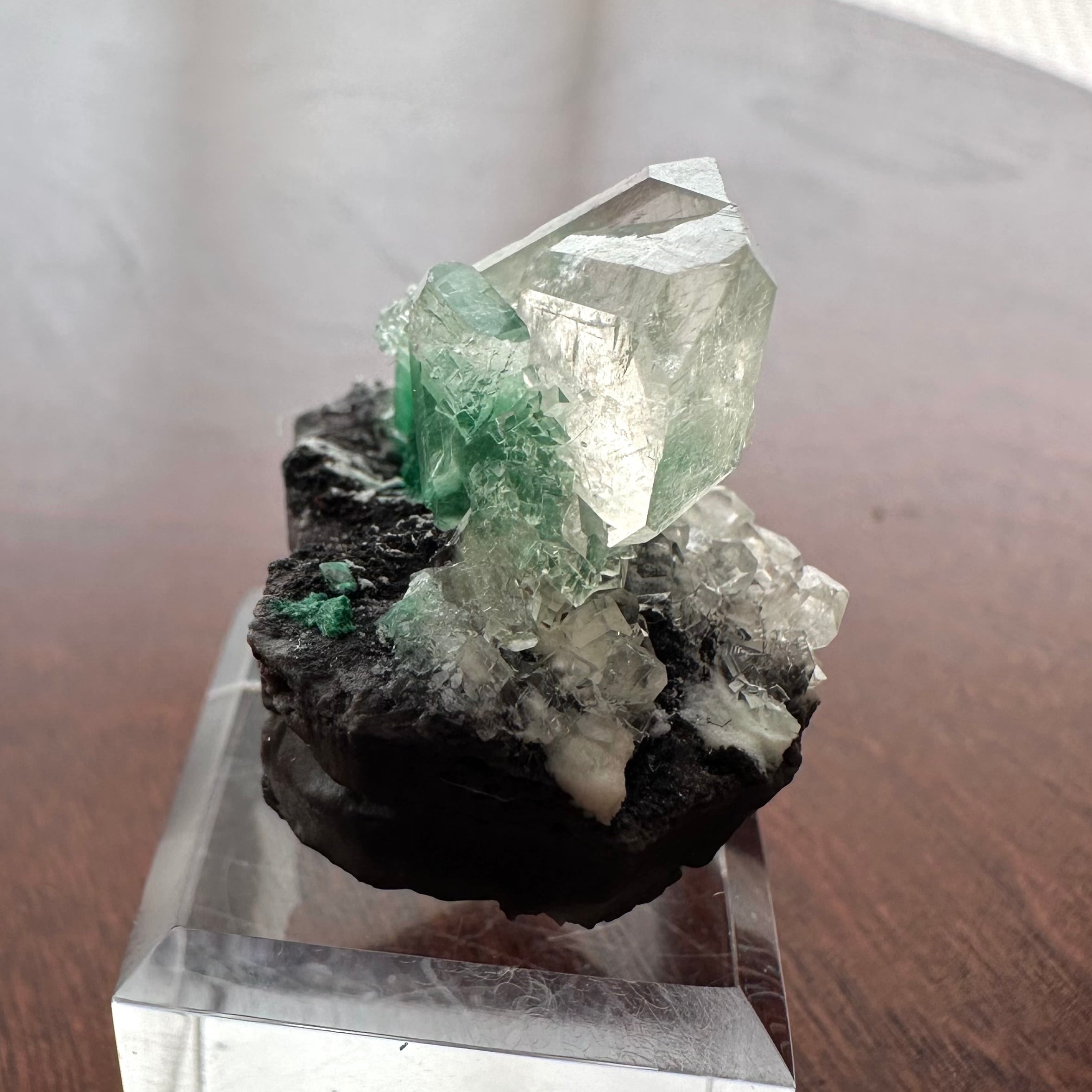 カルサイト / マラカイト【Malachite in Calcite】ナミビア産