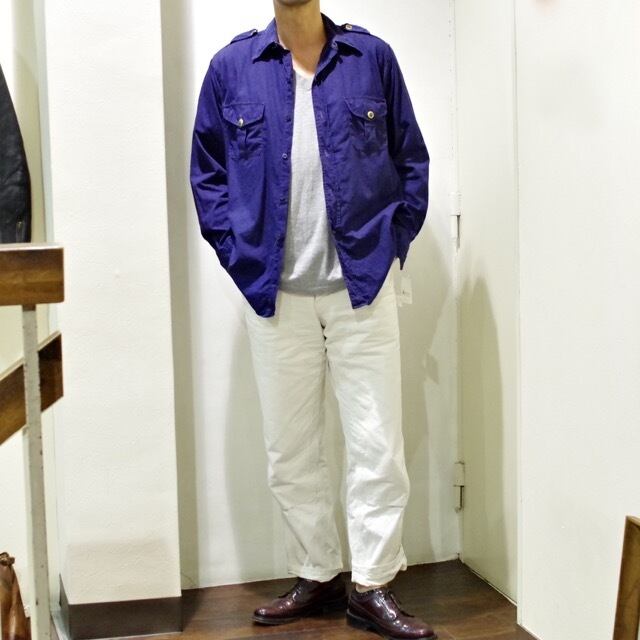 Vintage American Legion Poplin Shirt / アメリカン レジオン