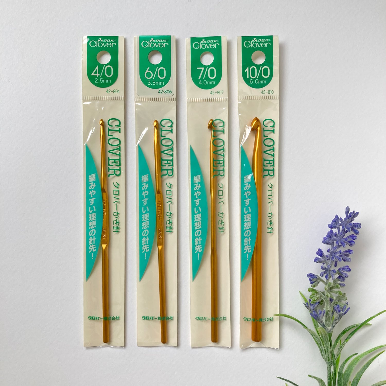 【新品未使用】クロワ・ブラン 2本セット クロバー かぎ針 ※セール対象外 | Dua-アクセサリーパーツショップ