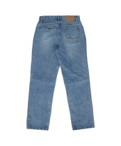 【#Re:room】KNEES ZIP STRAIGHT DENIM［REP257］