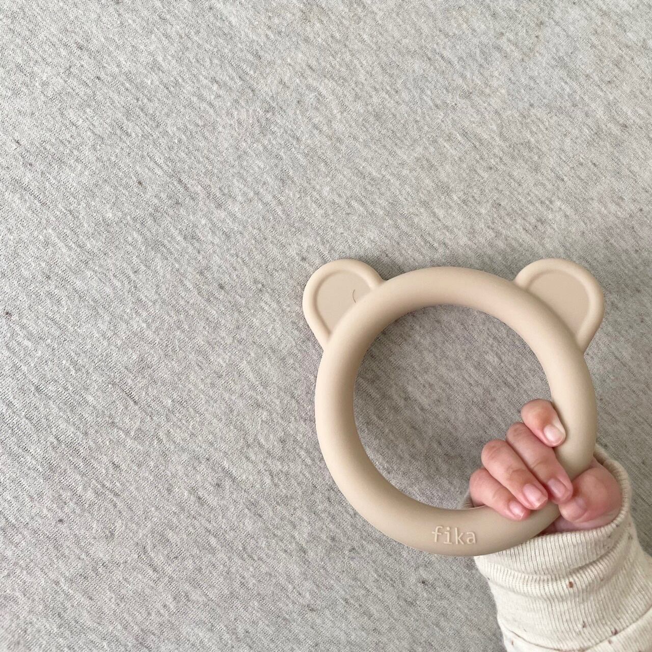 fika gift set】holder×BEAR teether (歯固め) set | fika