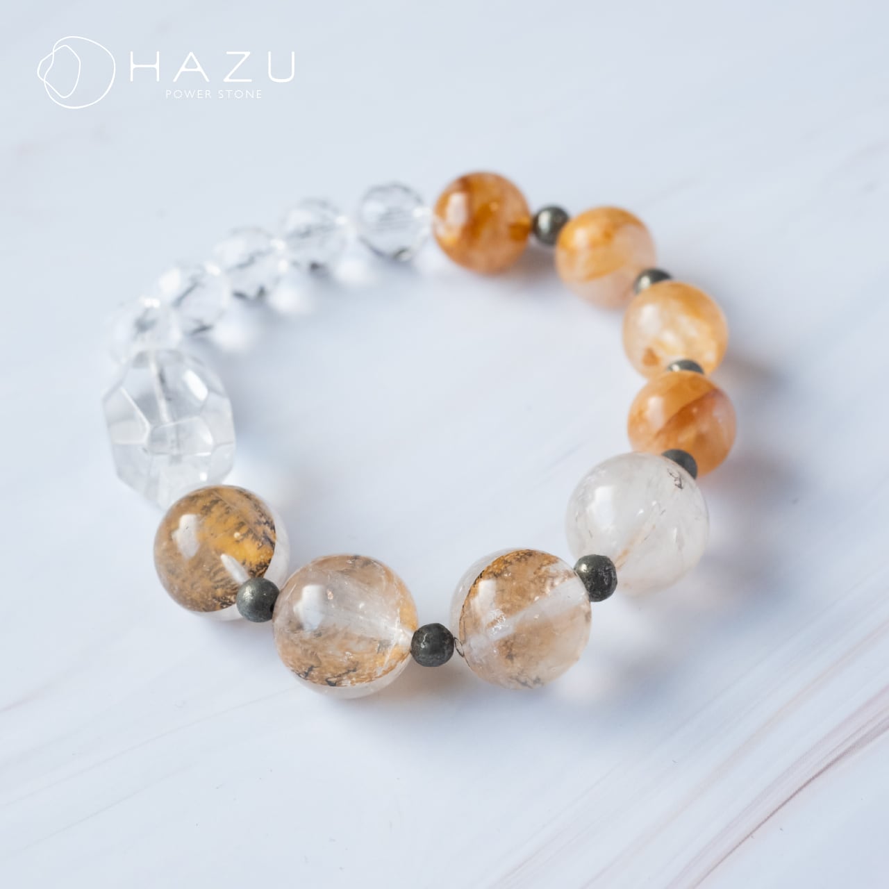 自然の芸術と癒し［デンドリティッククォーツ／ゴールデン