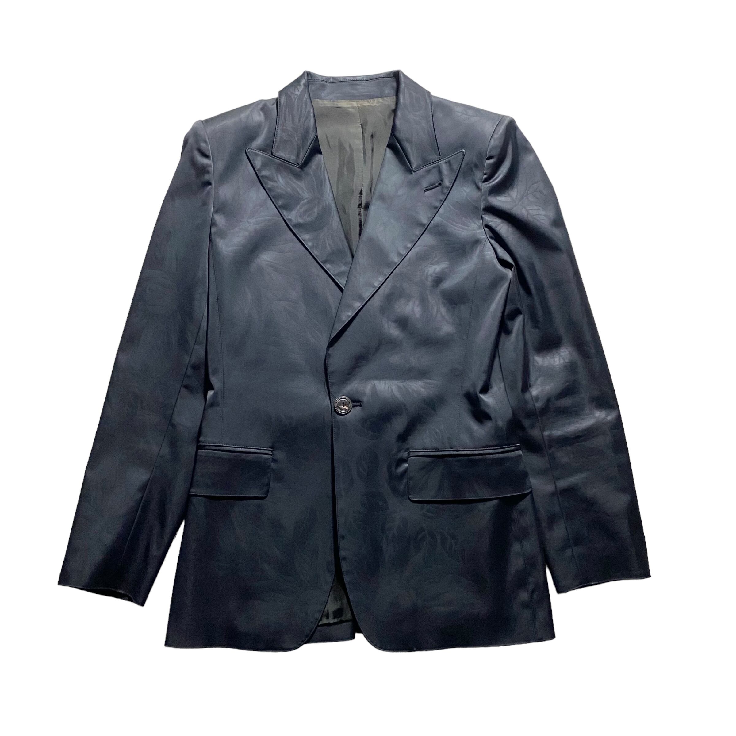 JEAN PAUL GAULTIER FEMME embossed tailored jacket | NOIR ONLINE JEAN PAUL GAULTIER FEMME embossed tailored jacket | NOIR ONLINE