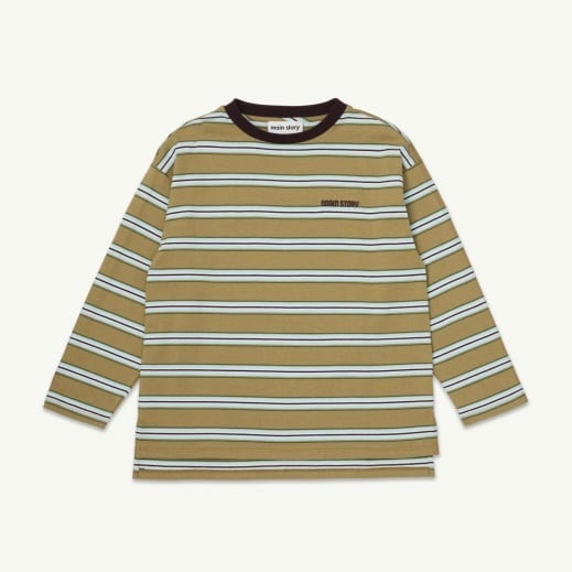 《main story 2026AW》Big Tee / Raincoat Stripe
