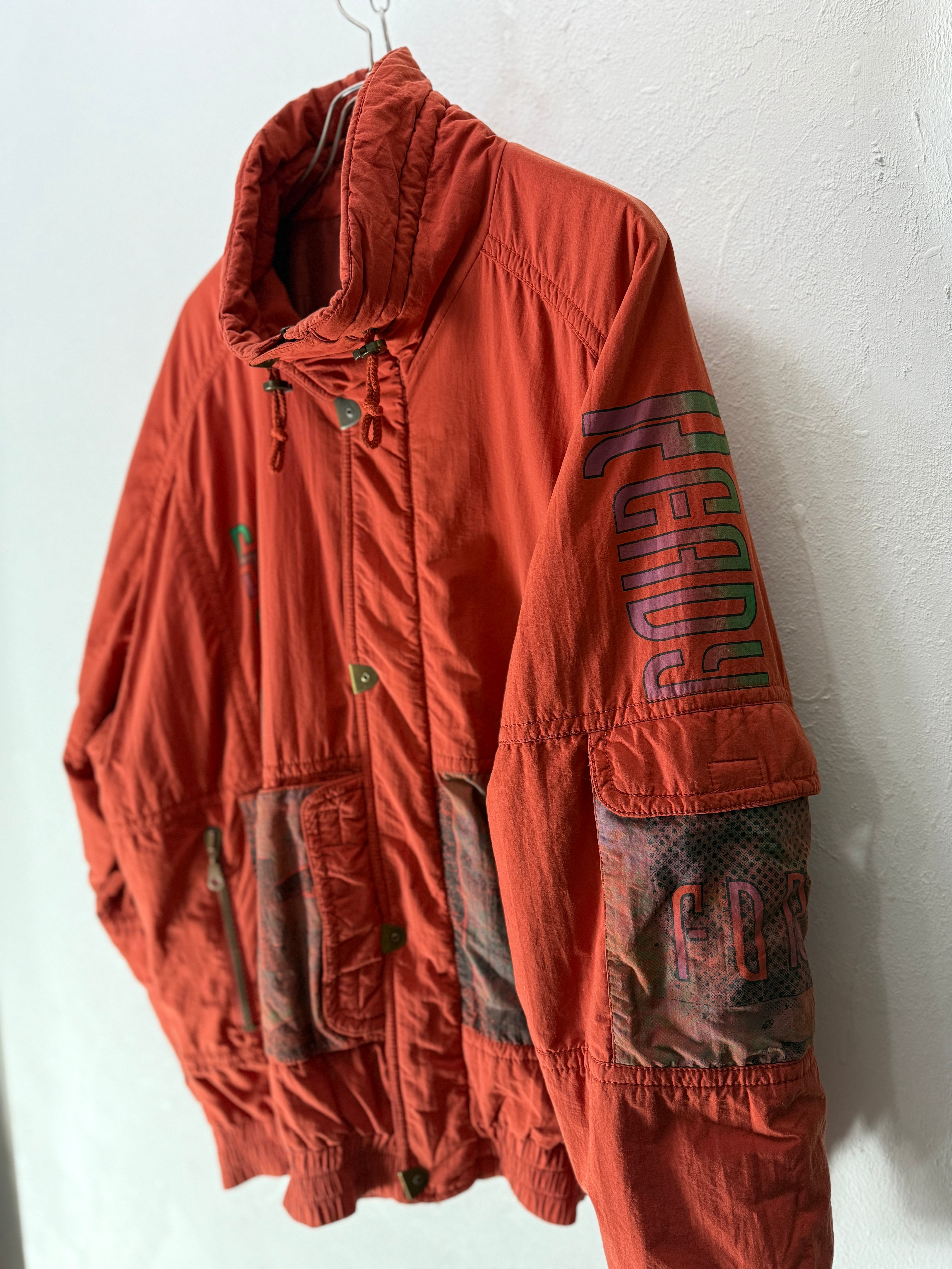 90’s Eur Art Sport padded Jacket