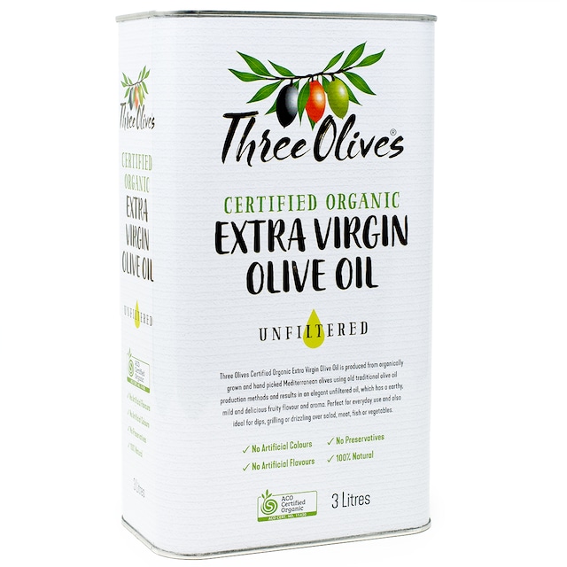 シェフズチョイス オーガニックエキストラバージンオリーブオイル 3L Certified Organic Extra Virgin Olive Oil
