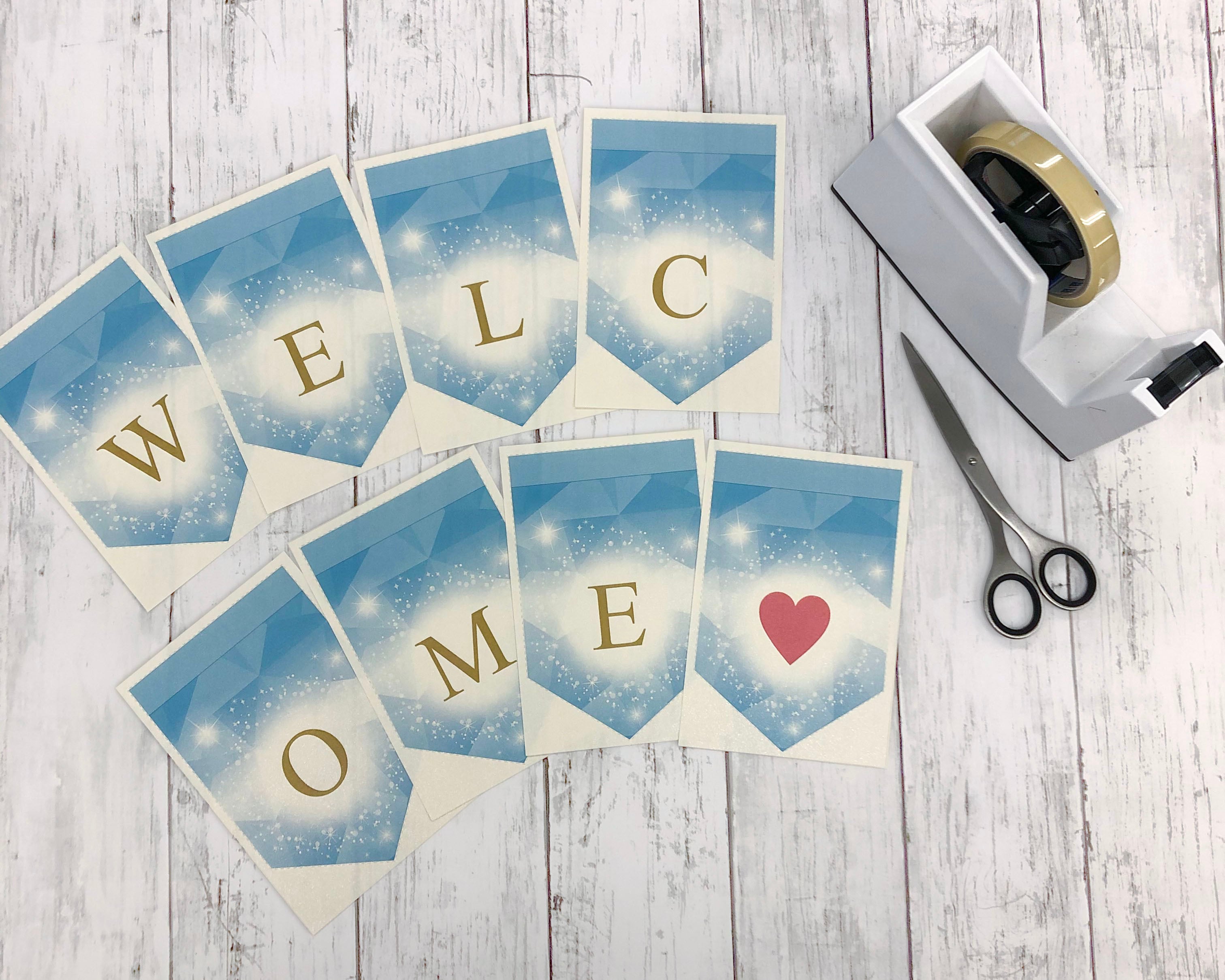 見本用ガーランド／Sample① ガーランドキットーCrystal | SMZ-Labo