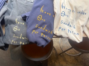 Tシャツ/SANDWICH HOLIDAY