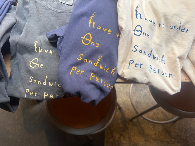 Tシャツ/SANDWICH HOLIDAY