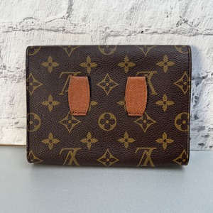 LOUIS VUITTON ルイヴィトン M51975 モノグラム   レザー ポーチ ブラウン A-9736