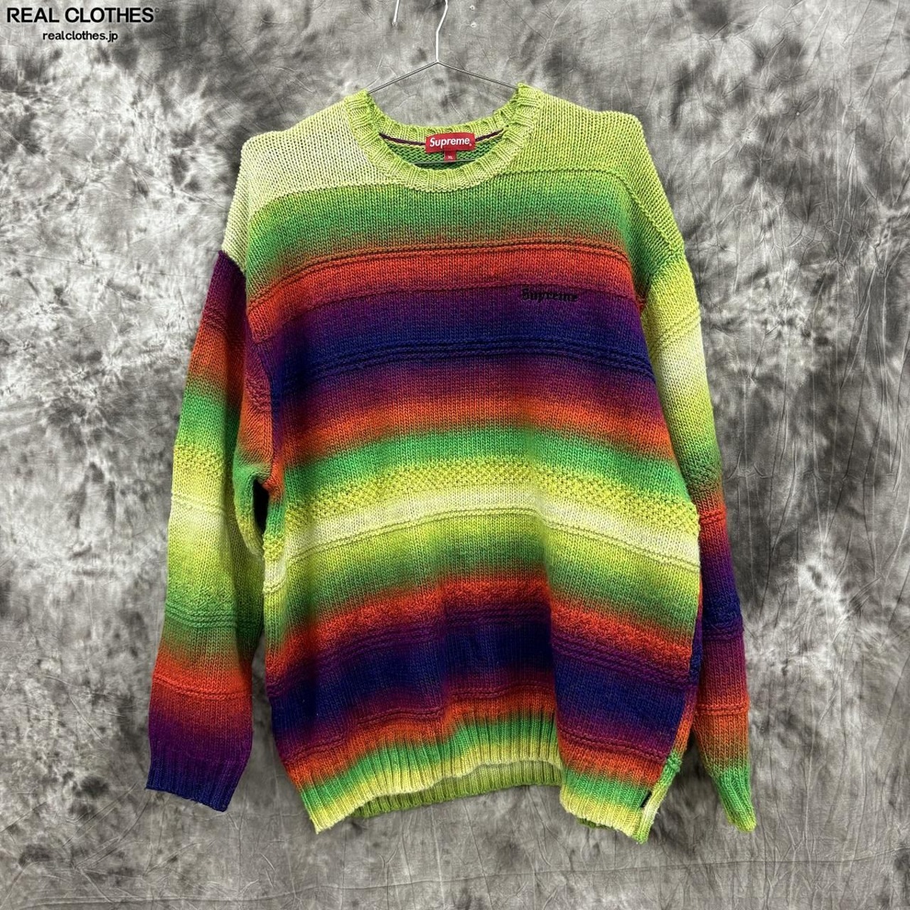 Supreme/シュプリーム【22AW】Gradient Stripe Sweater/グラデーション 